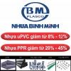 Ống nước lạnh uPVC Bình Minh